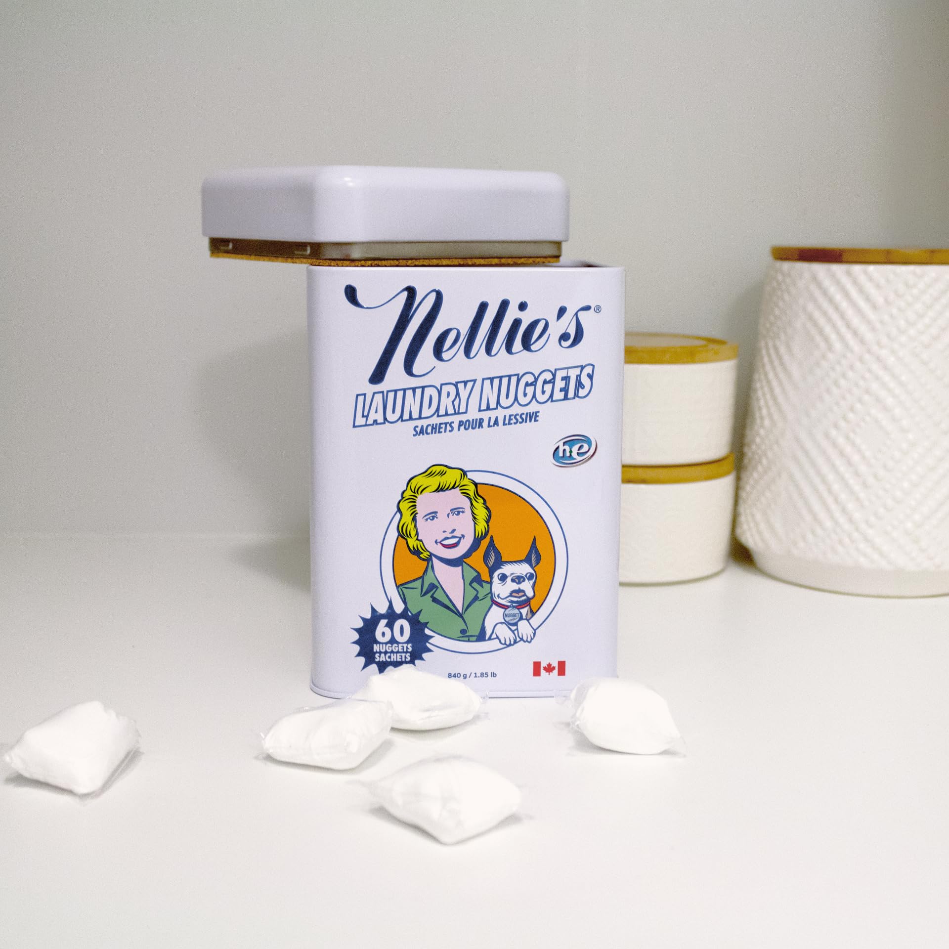 Nellie's - Laundry Nuggets (60 Tin)