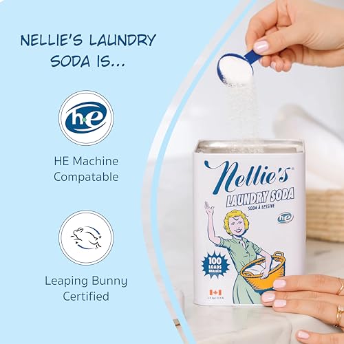 Nellie's - Laundry Soda (100 Load Tin Cork)