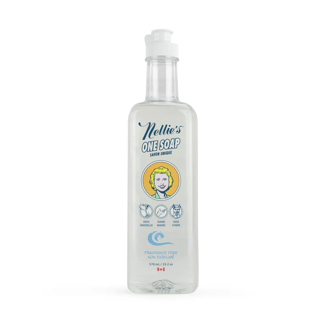 Nellie's - One Soap -Fragrance Free (570ml)