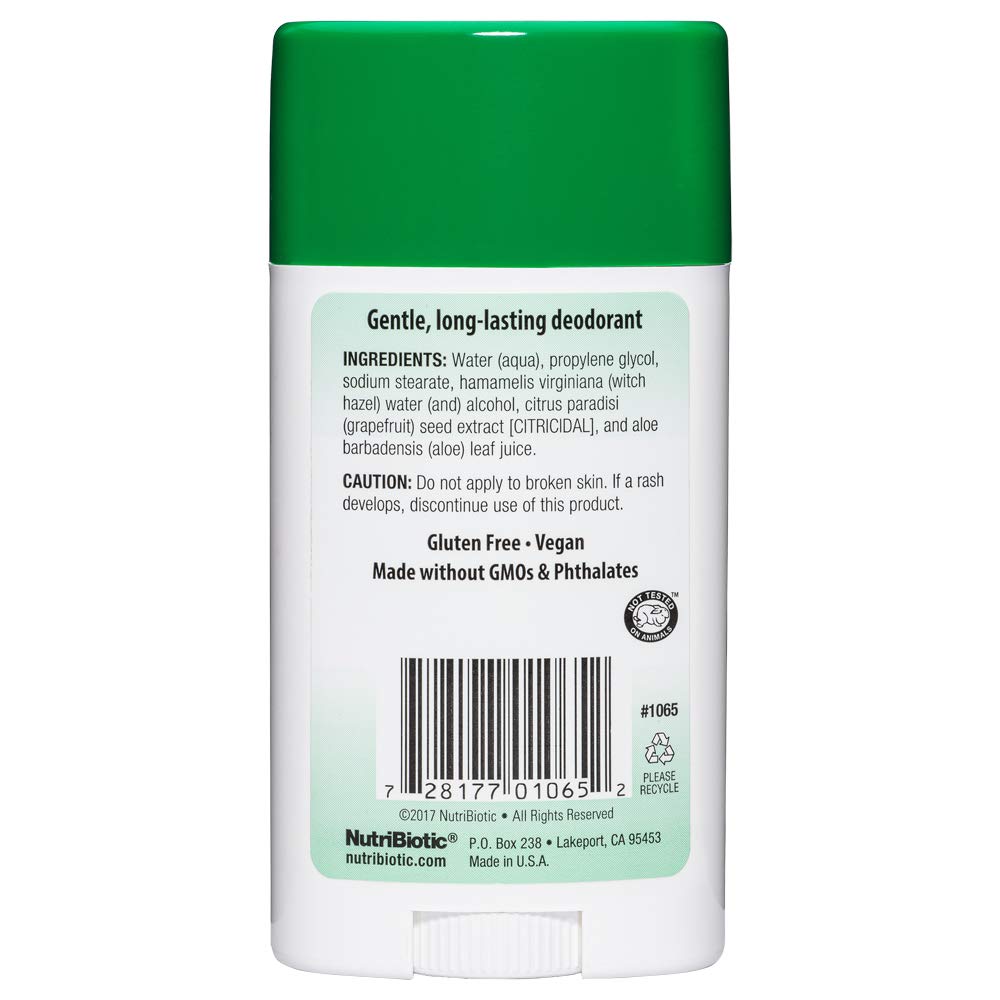 Nutribiotic - Deodorant Unscented (75g)