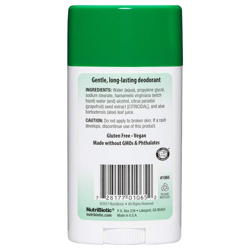 Nutribiotic - Deodorant Unscented (75g)