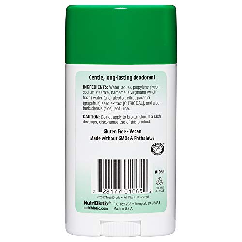 Nutribiotic - Deodorant Unscented (75g)