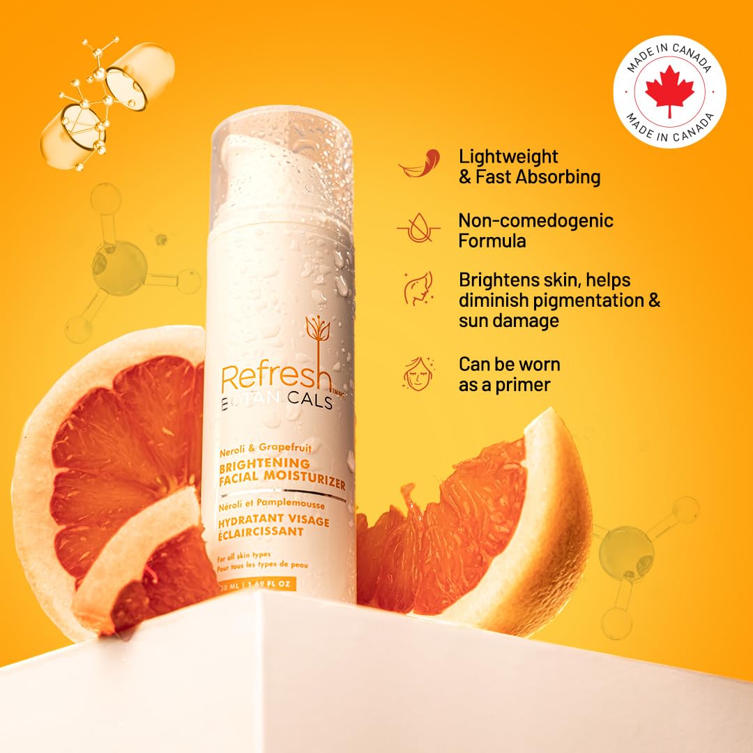 Refresh Botanicals - Brightening Facial Moisturizer (50ml)