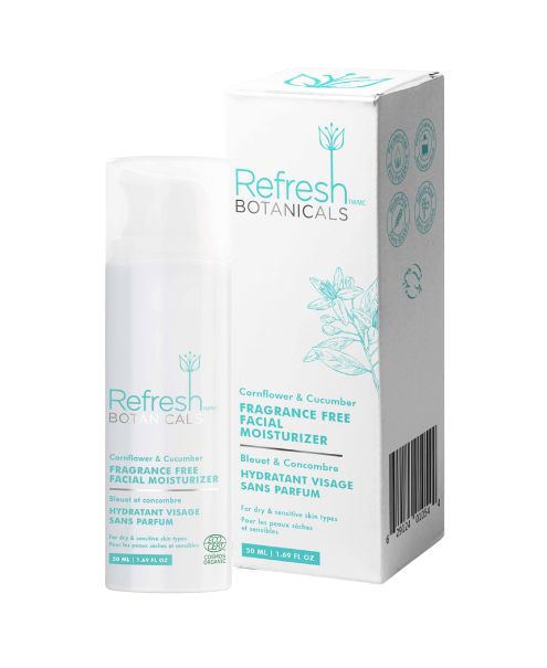 Refresh Botanicals - Fragrance-Free Hydrating Facial Moisturizer (50ml)