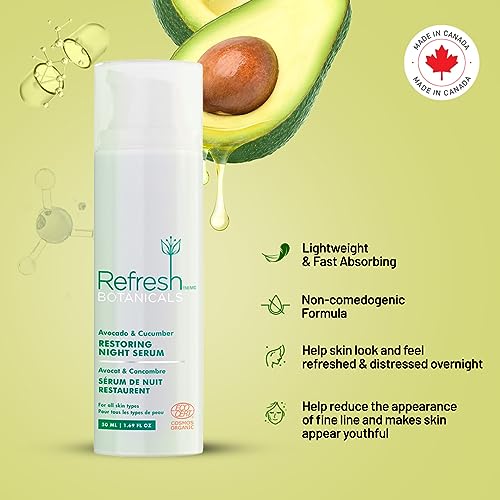 Refresh Botanicals - Restoring Night Serum (50ml)