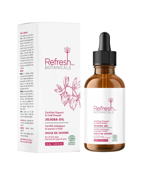 Refresh Botanicals - Jojoba Oil, Organic, Cold Pressed (90ml)