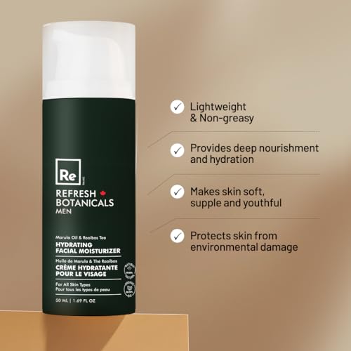 Refresh Botanicals - Men Hydrating Facial Moisturizer (50ml)