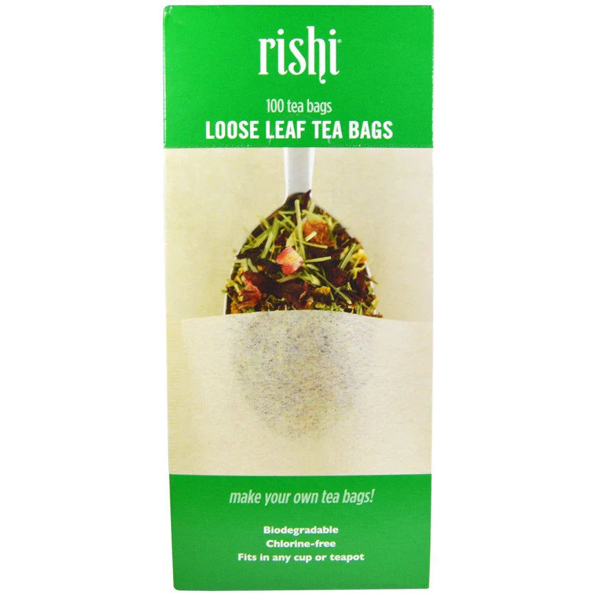 Rishi Tea - Loose Leaf Tea Bags (100/Box)