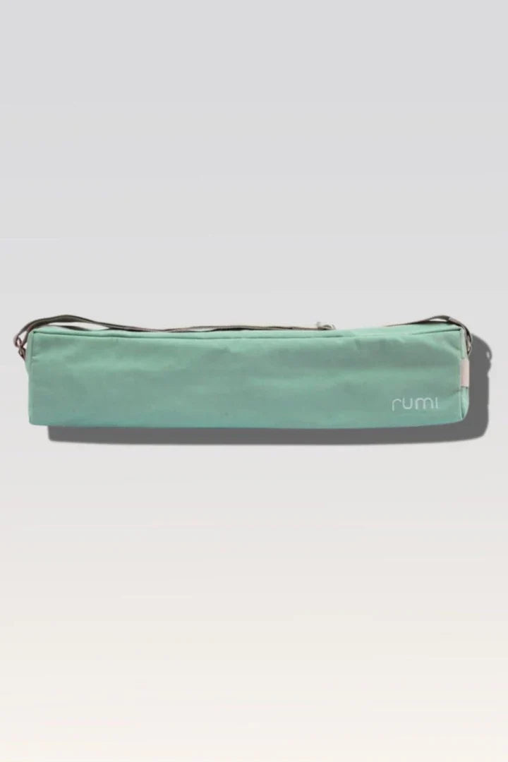 Rumi Earth - Cotton Yoga Bag - Light Peacock