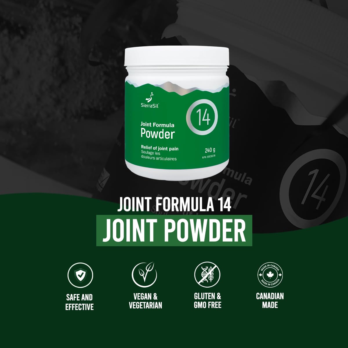 Sierrasil - Joint Formula Powder (240g)