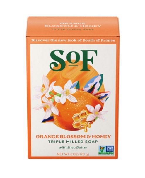 South Of France - Natural Soap Orange Honey (170g)
