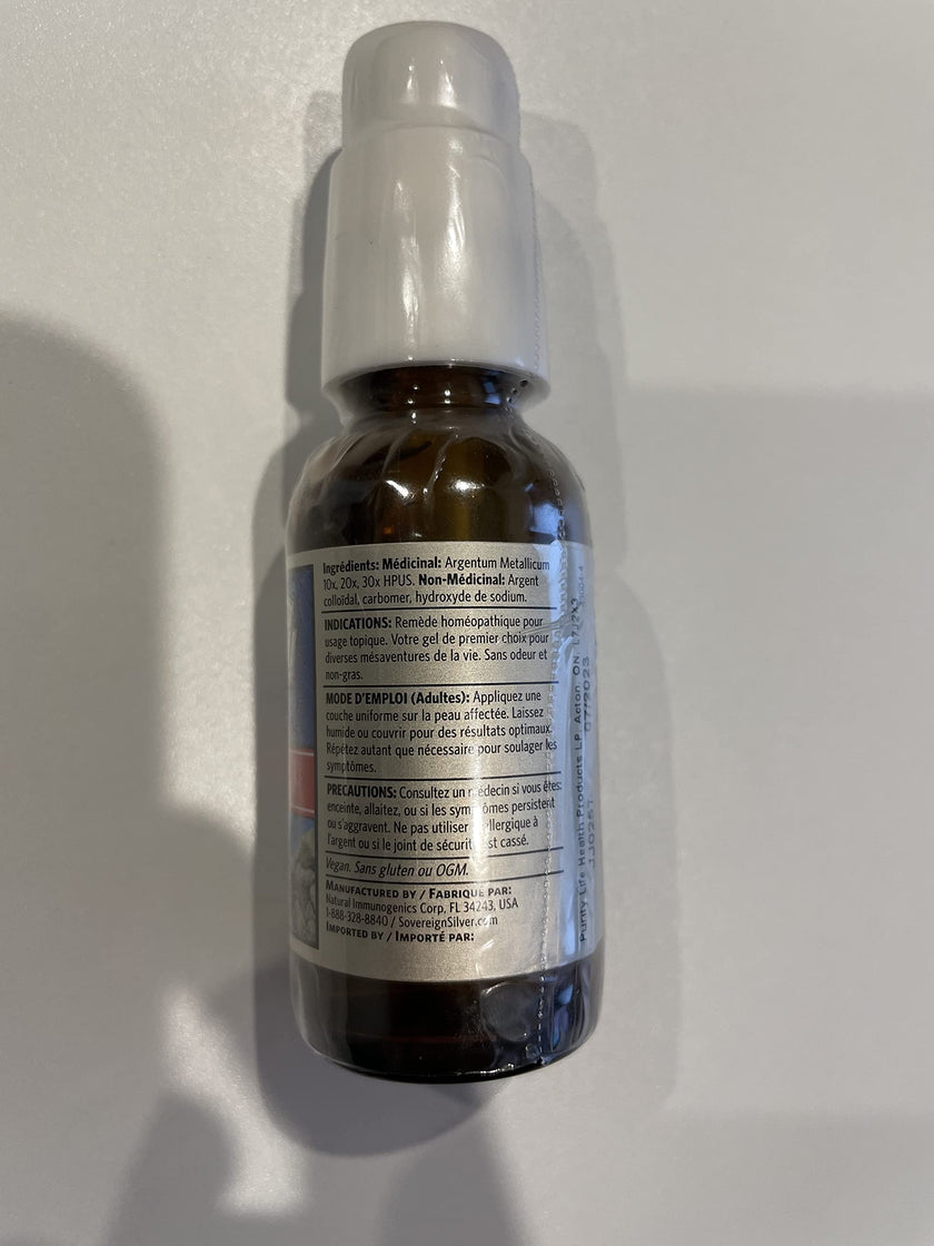 Sovereign Silver - Silver First Aid Gel (59ml)