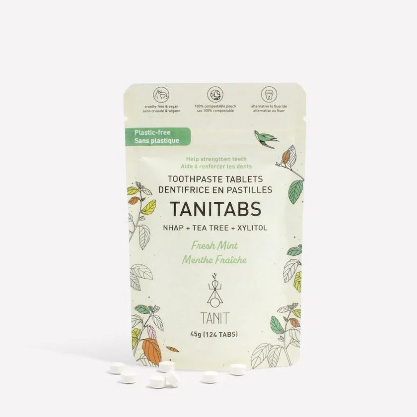 Tanit - Toothpste Tab. 12pk, Frsh Mint (62tab Pch)