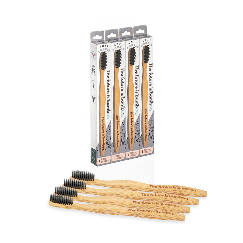 The Future Is Bamboo - Charcoal (12/Box)