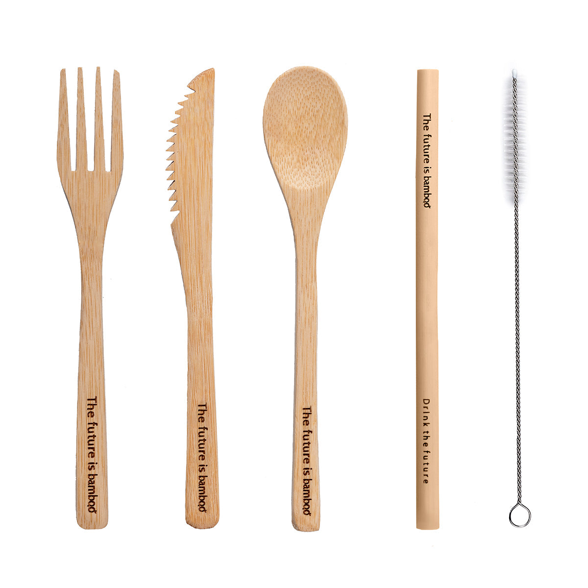 The Future Is Bamboo - Bamboo Utensil Kits 12/Box