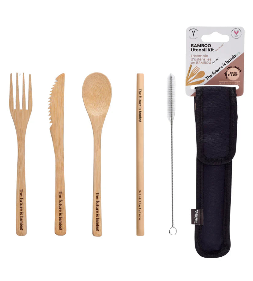 The Future Is Bamboo - Bamboo Utensil Kits 12/Box
