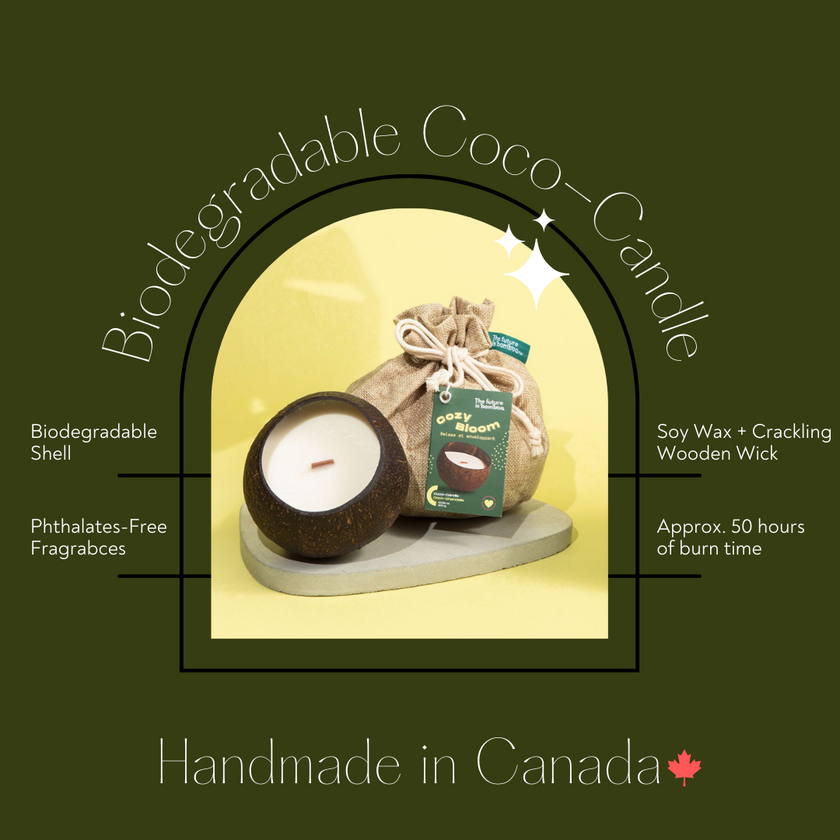 The Future Is Bamboo - Cozy Bloom Coco Candle