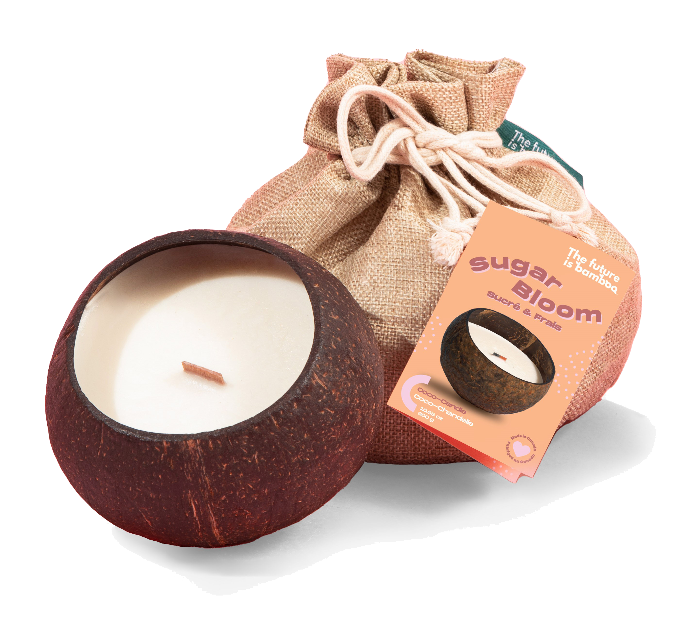 The Future Is Bamboo - Sugar Bloom Coco Candle