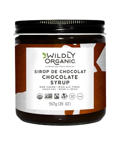 Wildly Organic - Chocolate Syrup Raw Org (567ml)