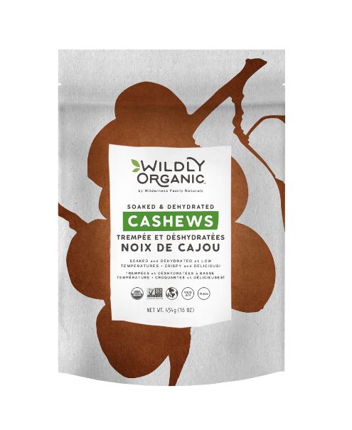 Wildly Organic - Cashews Soaked & Dehyd. (454g)