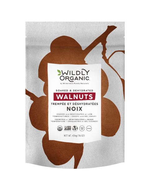 Wildly Organic - Walnuts Org. Raw Dried (454g)