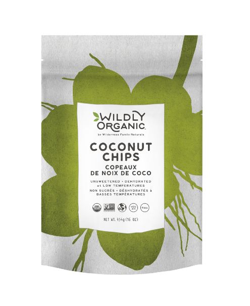 Wildly Organic - Coct Dehydr Unswt Chips (454g)