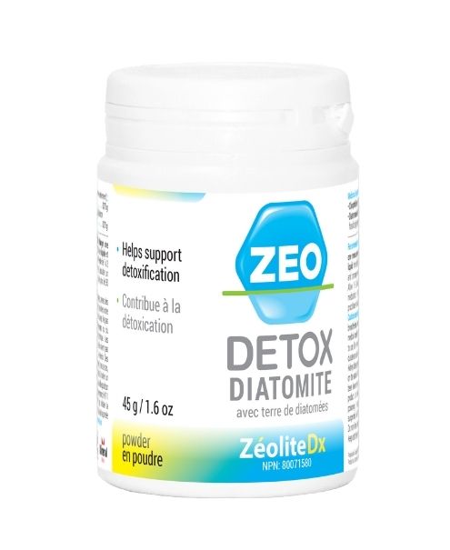 Mineral Medix - ZeoDetox, Diatomite, Powder, 45g/1.6oz