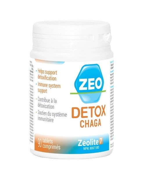 Mineral Medix - ZeoDetox, Chaga, 90tabs