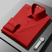 Men's Korean Style Slim Fit Business Dress Shirt – S to 5XL, 7 Colors
