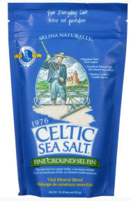 Selina Naturally - Fine Ground Celtic Salt - Bag (0.45kg)