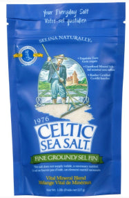 Selina Naturally - Fine Ground Celtic Salt - Bag (227g)