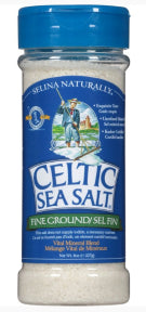 Selina Naturally - Fine Ground Celtic Salt - Shakers (227g)