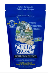 Selina Naturally - Light Grey Celtic Salt - Bag (227g)