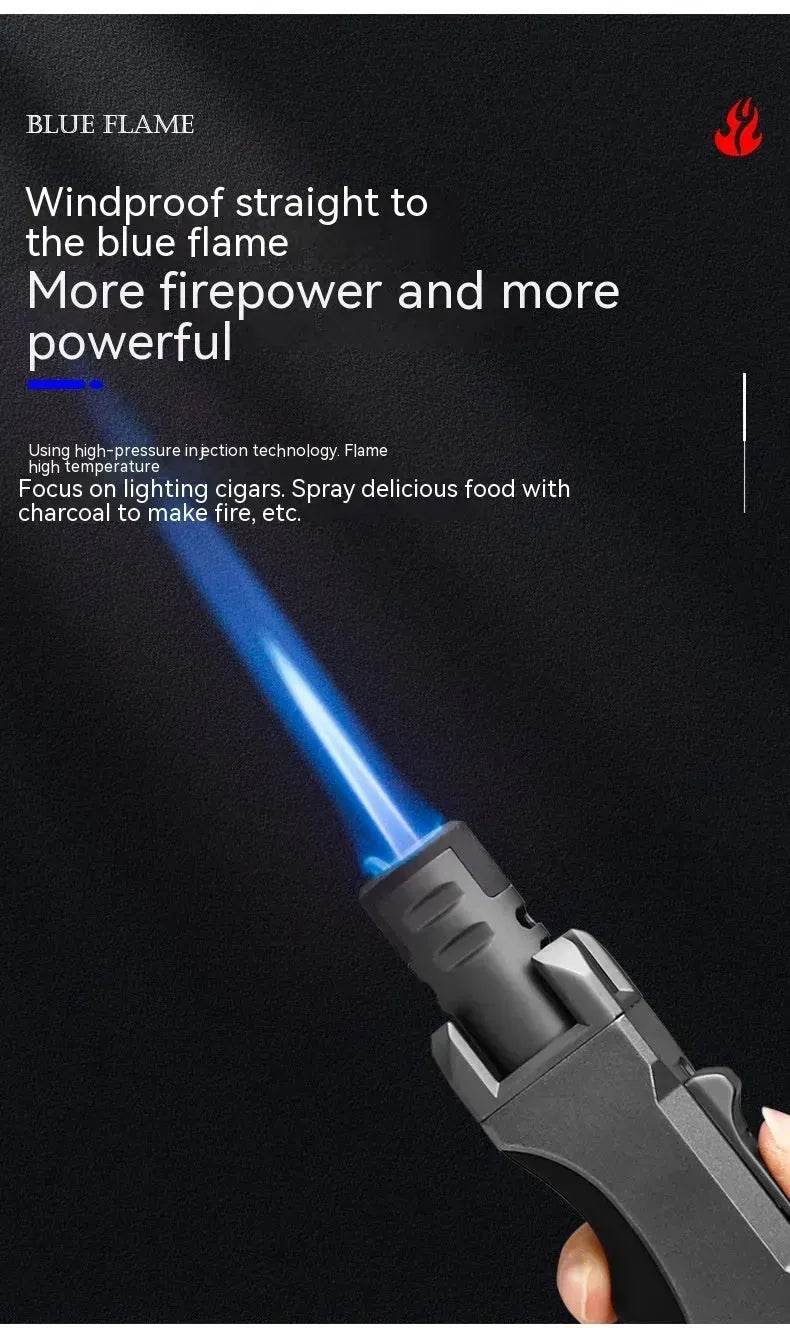Windproof High Firepower Barbecue Grill Cigar Gas Lighter