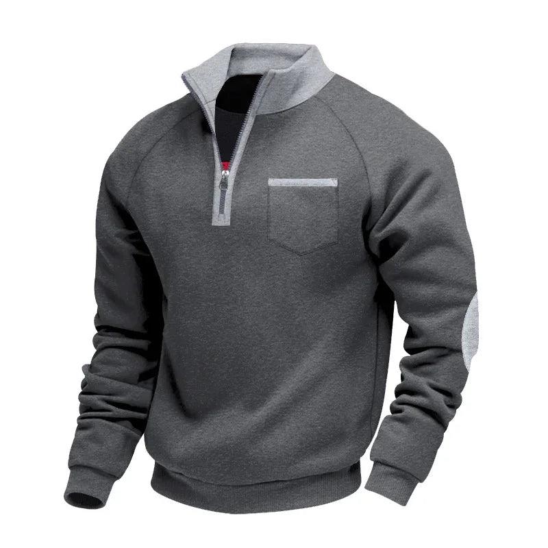 Mens Casual Hoodies – Thick Loose Pullover Sweatshirt for Teens