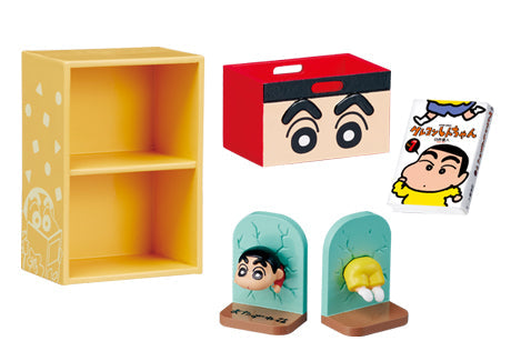 Crayon Shin-chan Room (1 Random Box) (Re-ment Blind Box)