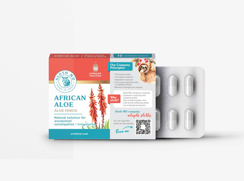 Sloth Medical - African Aloe,10-pack blister