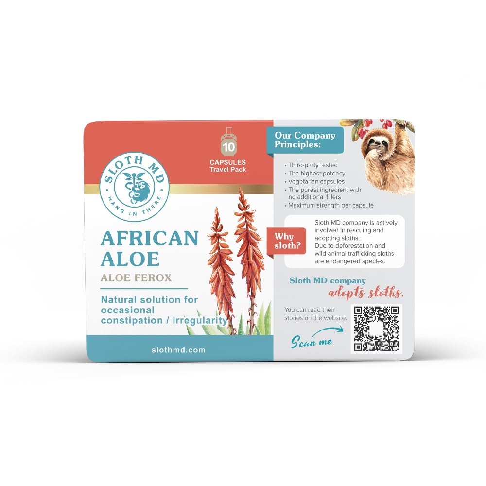 Sloth Medical - African Aloe,10-pack blister