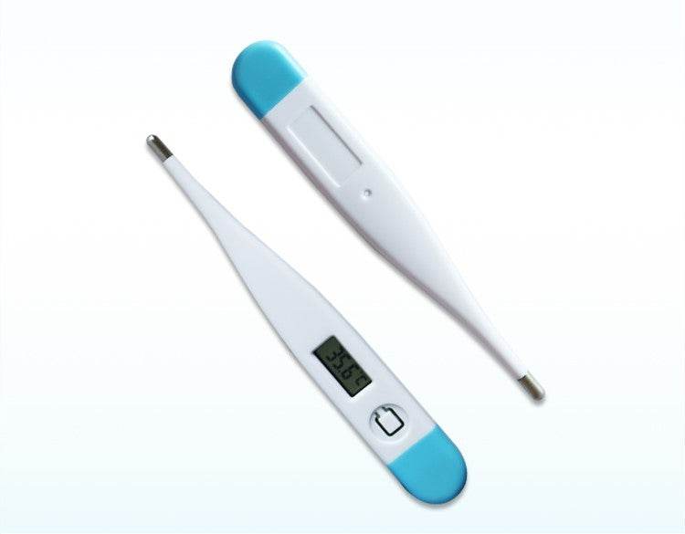 Medical electronic temperature counting display soft head thermometer