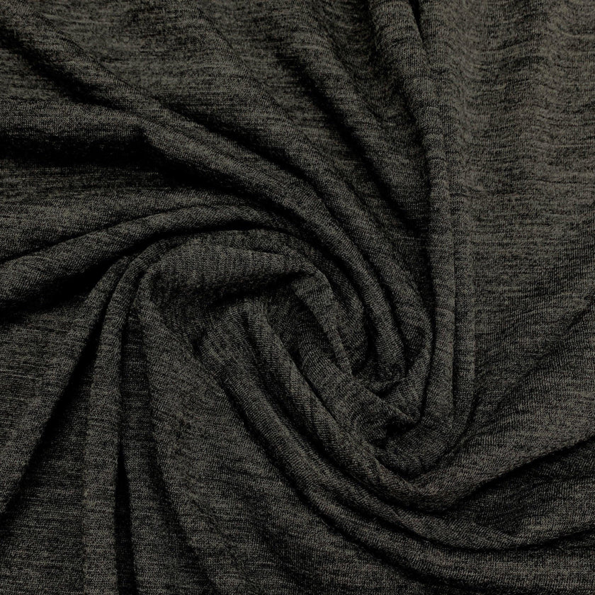 Merino Wool Jersey Knit Fabric: Lightweight Apparel, Base Layers - Made in Australia