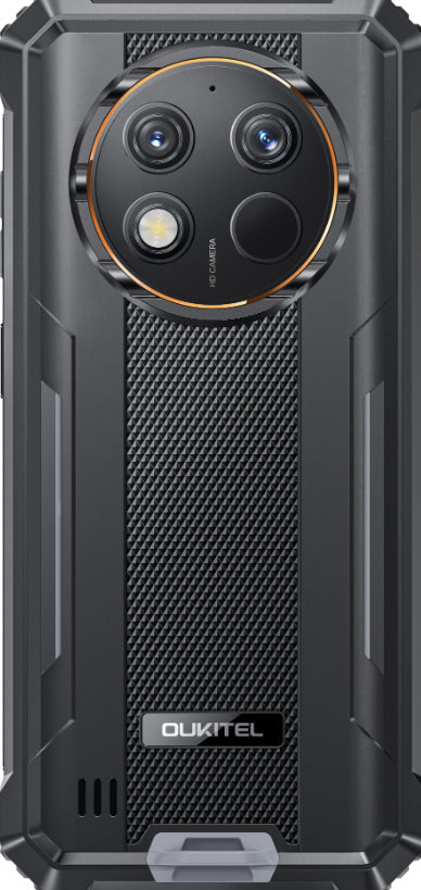 OUKITEL G1 Rugged Smartphone – Triple Camera, Dual SIM, Grey / Green / Orange
