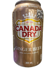 Canada Dry Ginger Beer Flavour 355ML - Canadian Edition