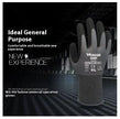 Nitrile Coated Work Gloves – Breathable Non-Slip Wear-Resistant Polyester Gloves for Warehouse & Construction
