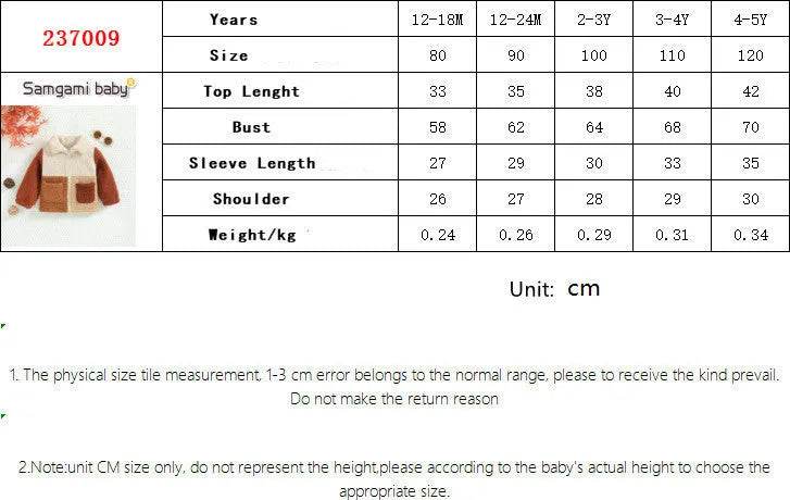 Children's New Zipper Cute Polar Sherpa Fleece Winter Jacket Kids