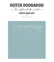 Dutch Doobadoo DDBD Dutch Mask Art 15 X 15 cm Snow