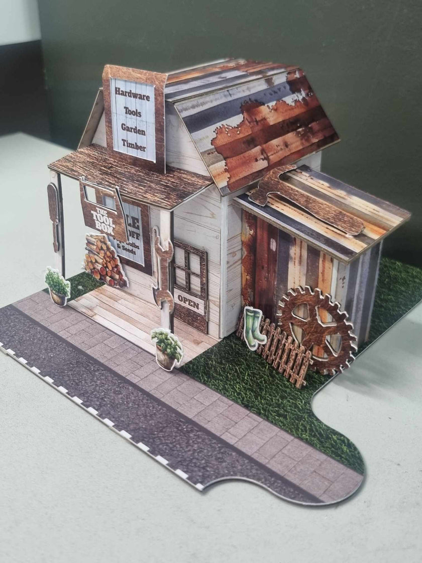 3Quarter Designs Lane Village - The Tool Box Hardware Store