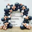 Black Gold Silver Balloon Garland Kit – 110pcs Party Decoration Set