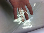 Clear Vinyl Fabric: Heavy-Duty PVC, 54