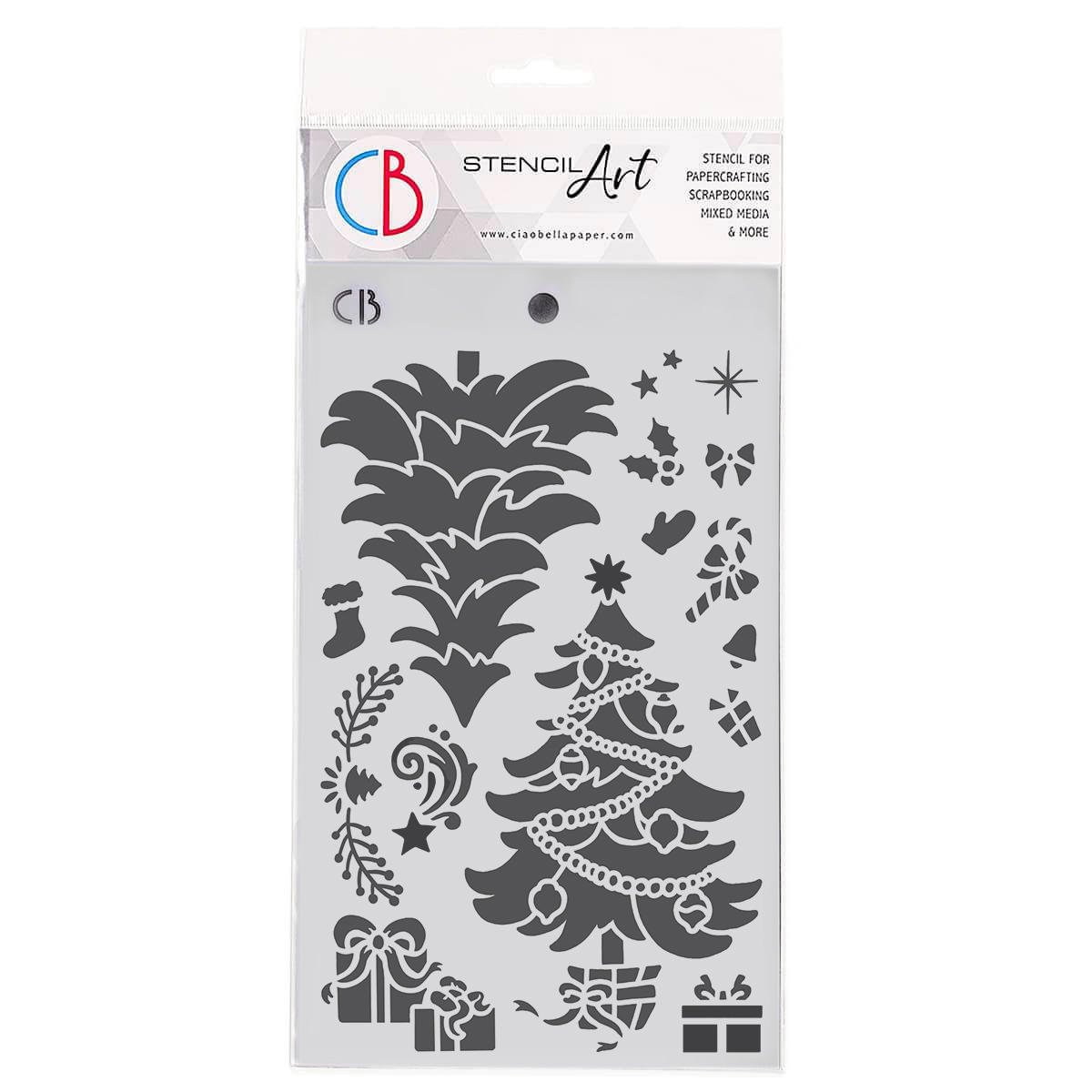 Ciao Bella Texture Stencil 5