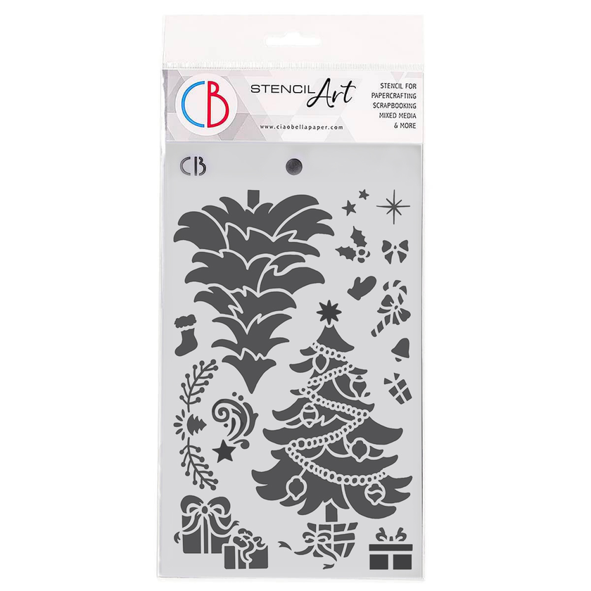 Ciao Bella Texture Stencil 5